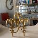 Vintage gilded bronze chandelier