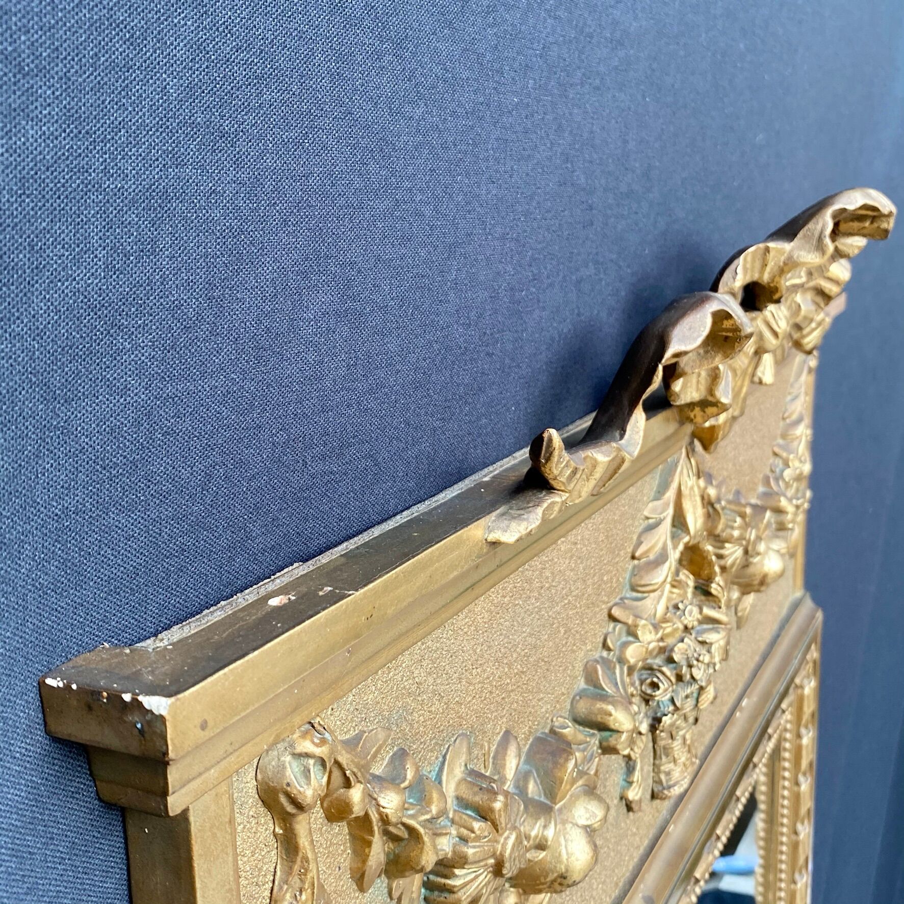 Louis XVI style Trumeau style mirror