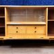 Enfilade A Secret Cache Art Deco In Sycamore And Marquetry Circa 1950