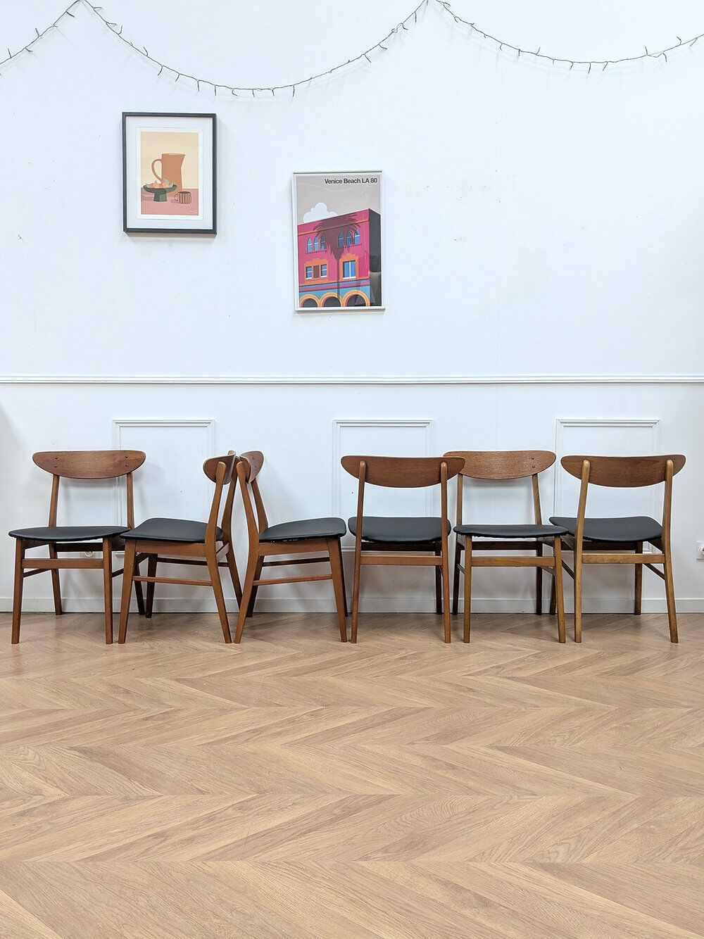 Set of 10 Farstrup 210 chairs
