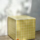 Ceramic cube coffee table