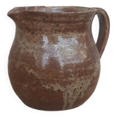 Stoneware ice pitcher