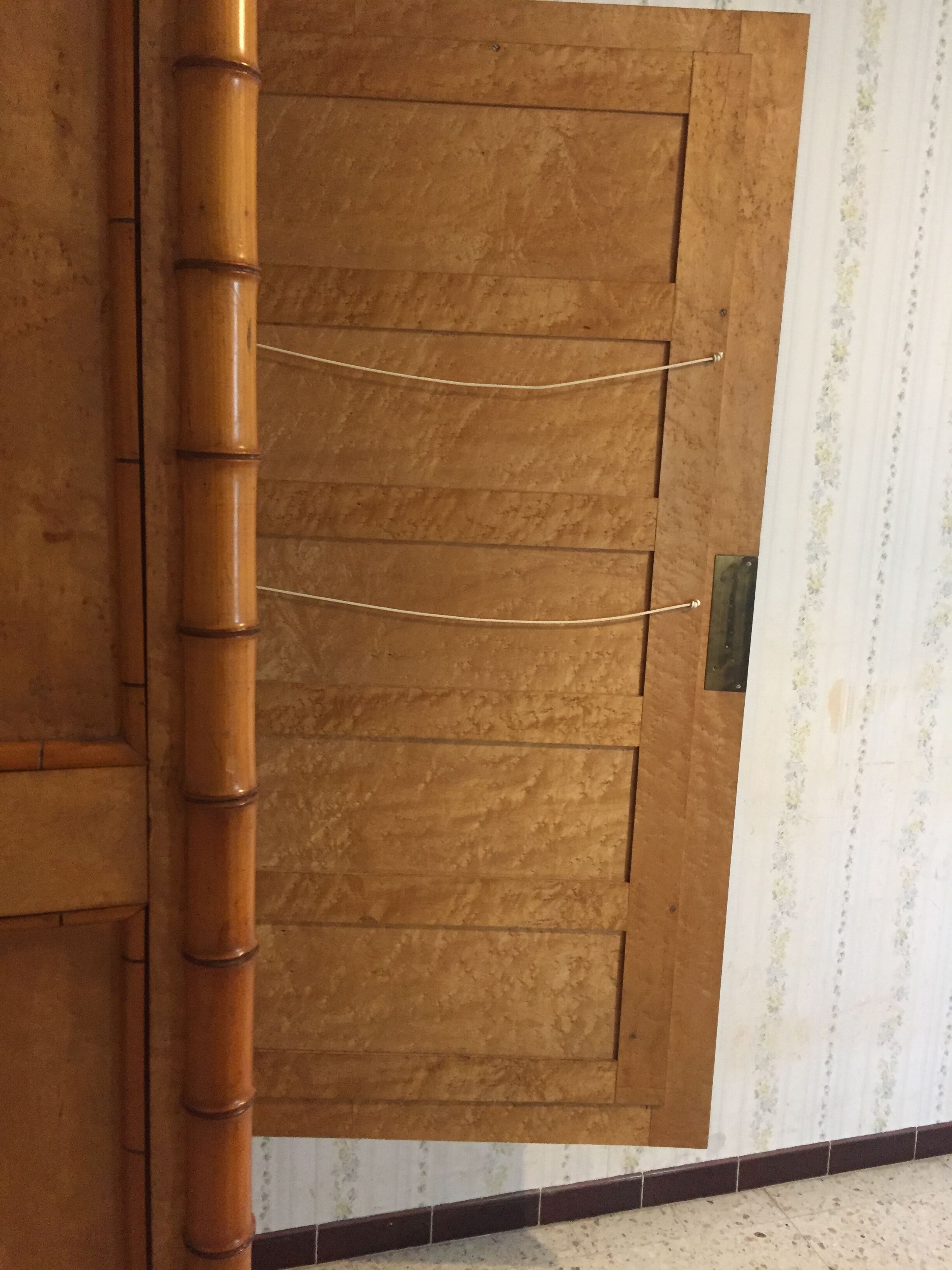 Ice cabinet bamboo collection circa 1870 Napoleon III