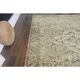 1970s Vintage Persian Handmade Wool Cotton Orange Area Rug 252x311