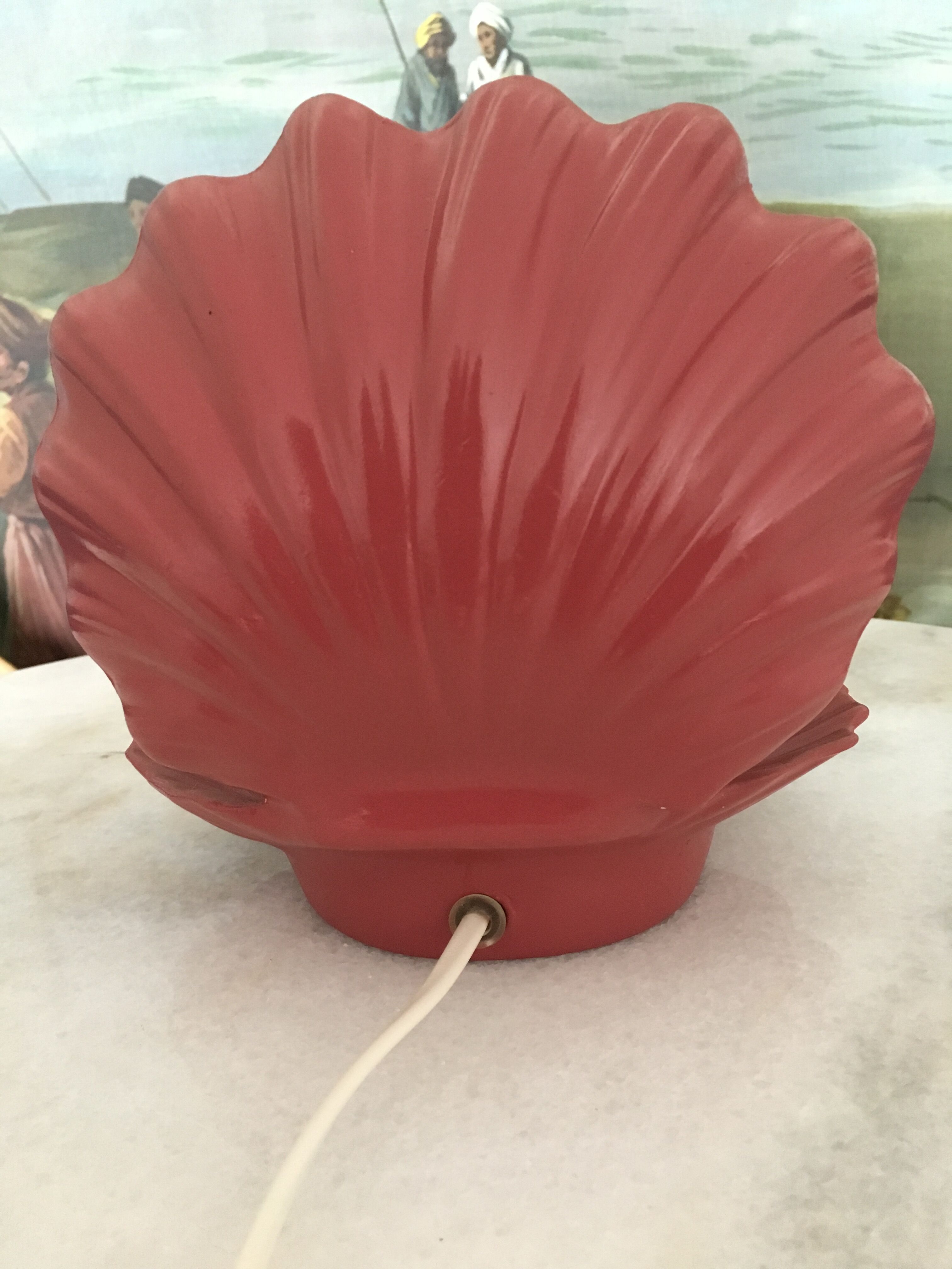 Light pink shell of the 80s