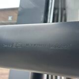 LC6 glass and metal dining table by Le Corbusier et al. for Cassina 1990s