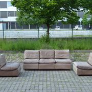 Canapé en cuir modulaire Walter Knoll