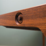 Table en palissandre, design danois, années 1960, designer: Poul Hundevad & Kai Winding, fabricant: Hundevad