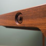 Table en palissandre, design danois, années 1960, designer: Poul Hundevad & Kai Winding, fabricant: Hundevad