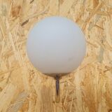 Pair of ball and chrome wall lights