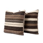 Set of 2 vintage kilim cushion covers 50x50 cm