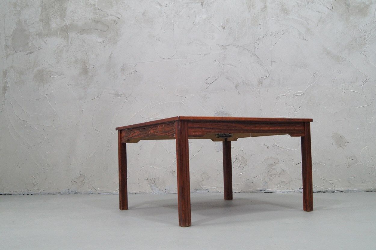 Rosewood and wenge coffee table from Alberts Tibro, 1970s