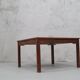 Table basse en bois de rose et wenge d’Alberts Tibro, années 1970