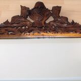 Mirror in a carved frame , 1940s - 130x92cm