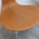 1st edition set of 4 'Lily' chairs in oak by Arne Jacobsen for Fritz Hansen, 1969