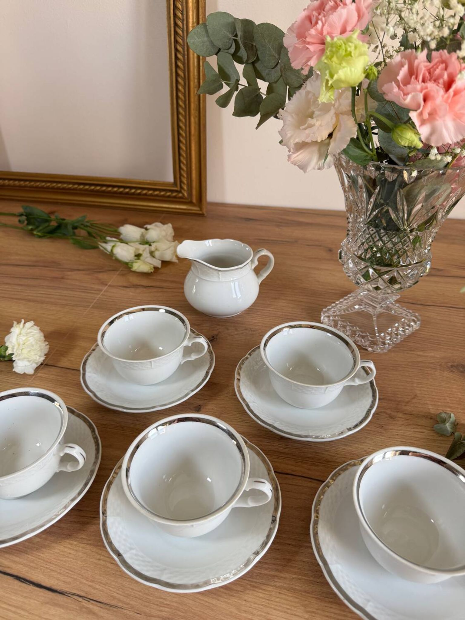 Service à café ou thé Thun porcelaine