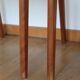 4 chaises vertes danoises estampillées