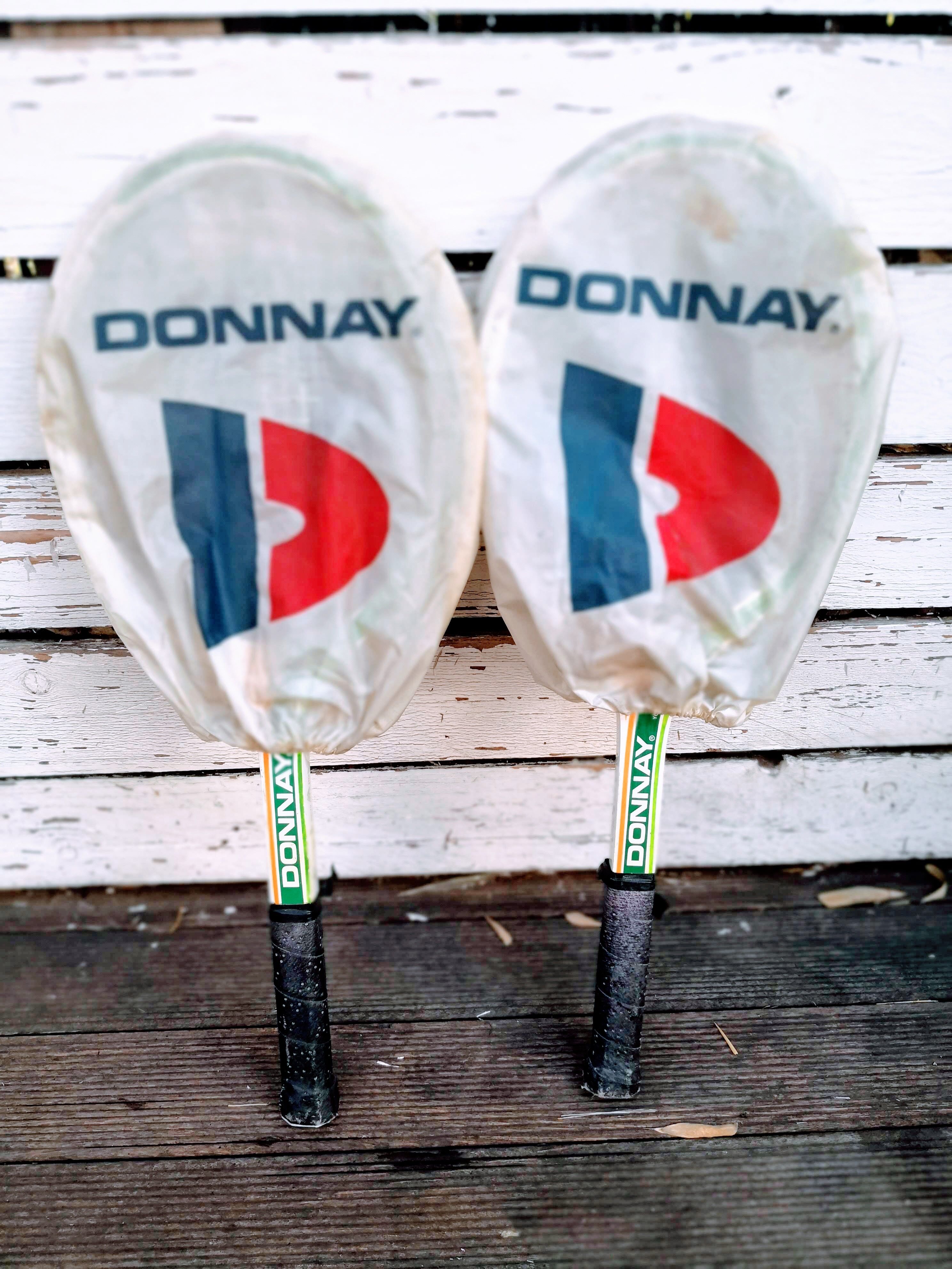 Junior tennis Donnay rackets pair