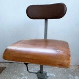 Chaise bienaise Ptt réglable année 50