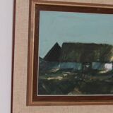 House on landscape by Bengt Hillgrund