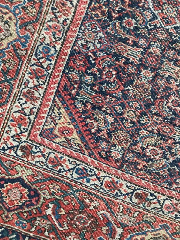 Former carpet Persian Ferahan 19th century handmade 156 X 306 CM