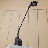 Black steel and plastic TPB table lamp, Model 3014, Postmodern Memphis design, Italy 1980s