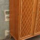 1960s rattan wardrobe