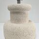 Sculptural lamp foot in natural stone design 70s