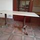 Yellow marble rectangular table