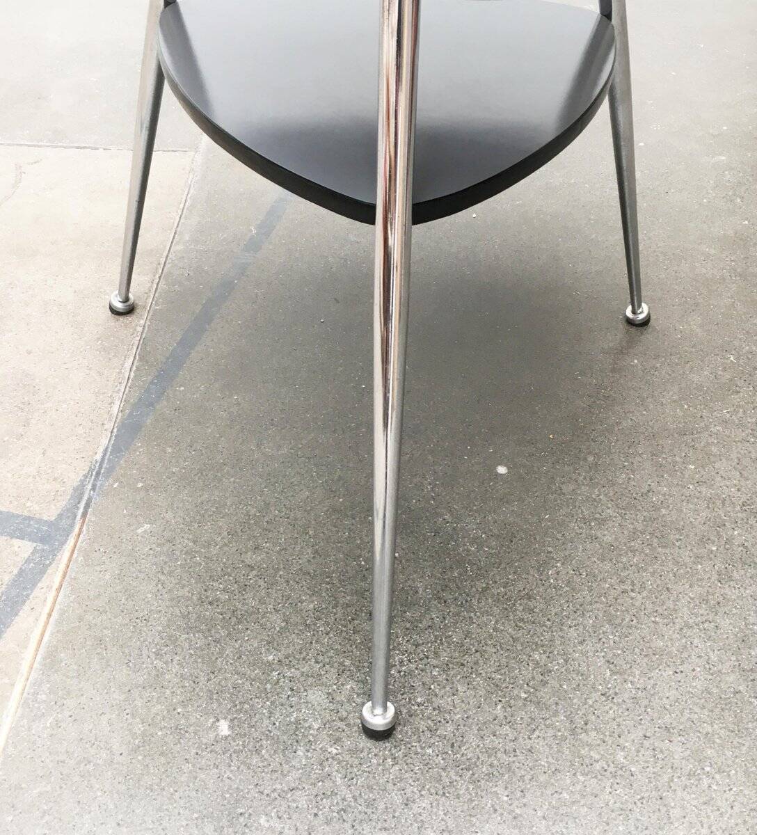 Table basse trépied allemande mi-siècle de Mauser Werke Waldeck