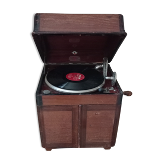 Phonographe tourne disque