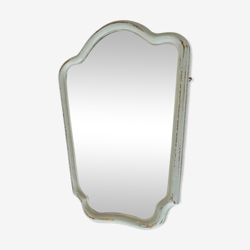 Vintage mirror in wood and stucco 48.5cm*38.5cm