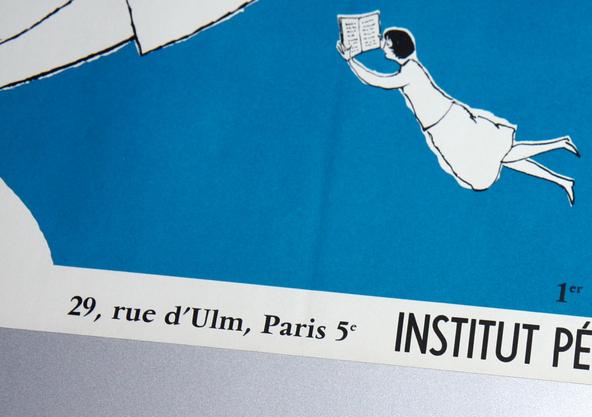 Old poster of 1959 " 200 books for teenagers ", format 40x 60 cm