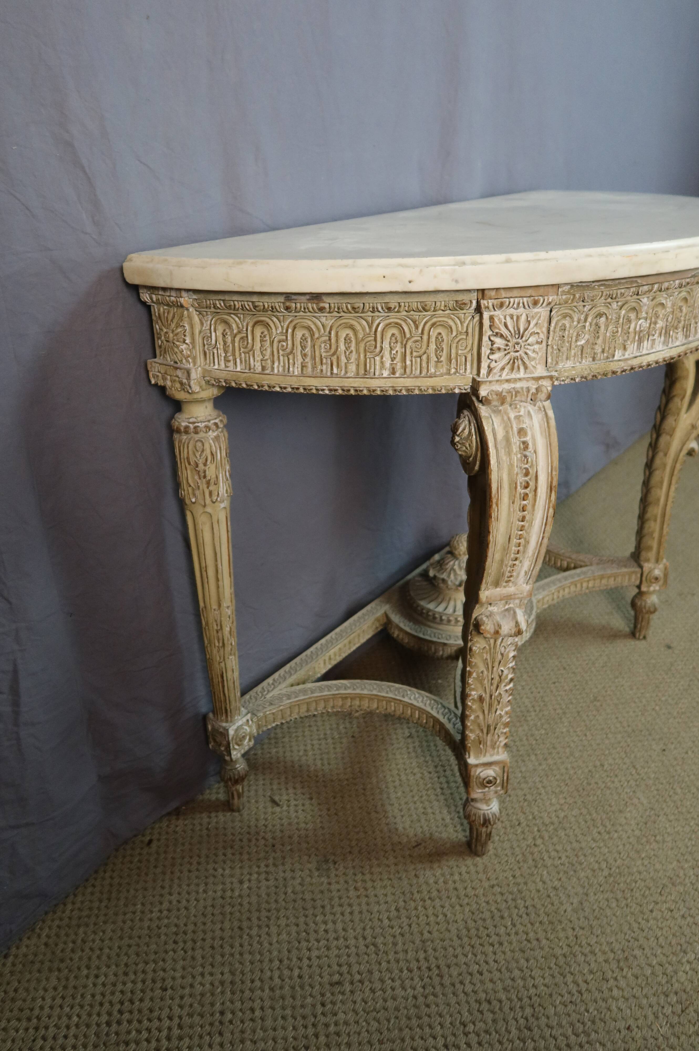 console peinte XX sècle