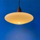 Suspension en verre opalin (style Philips) - Louis Kalff