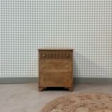 Oak bedside table (refurbished)