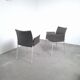 2 chaises à accoudoir Zanotta modèle Lia design de Roberto Barbieri