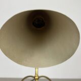 Tripod kalmar stilnovo style hollywood regency table lamp in brass, austria, 1950s