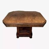Hexagonal Art Deco Period Table In Walnut
