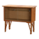 Vintage French Bamboo bar or display cabinet 1960s.