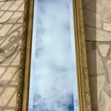 Napoleon III bevelled ice mirror 132x42cm