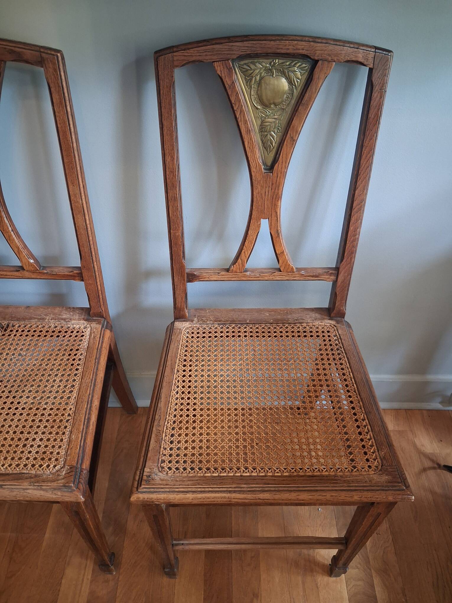 chaises Art Nouveau