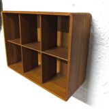 Teak wall locker