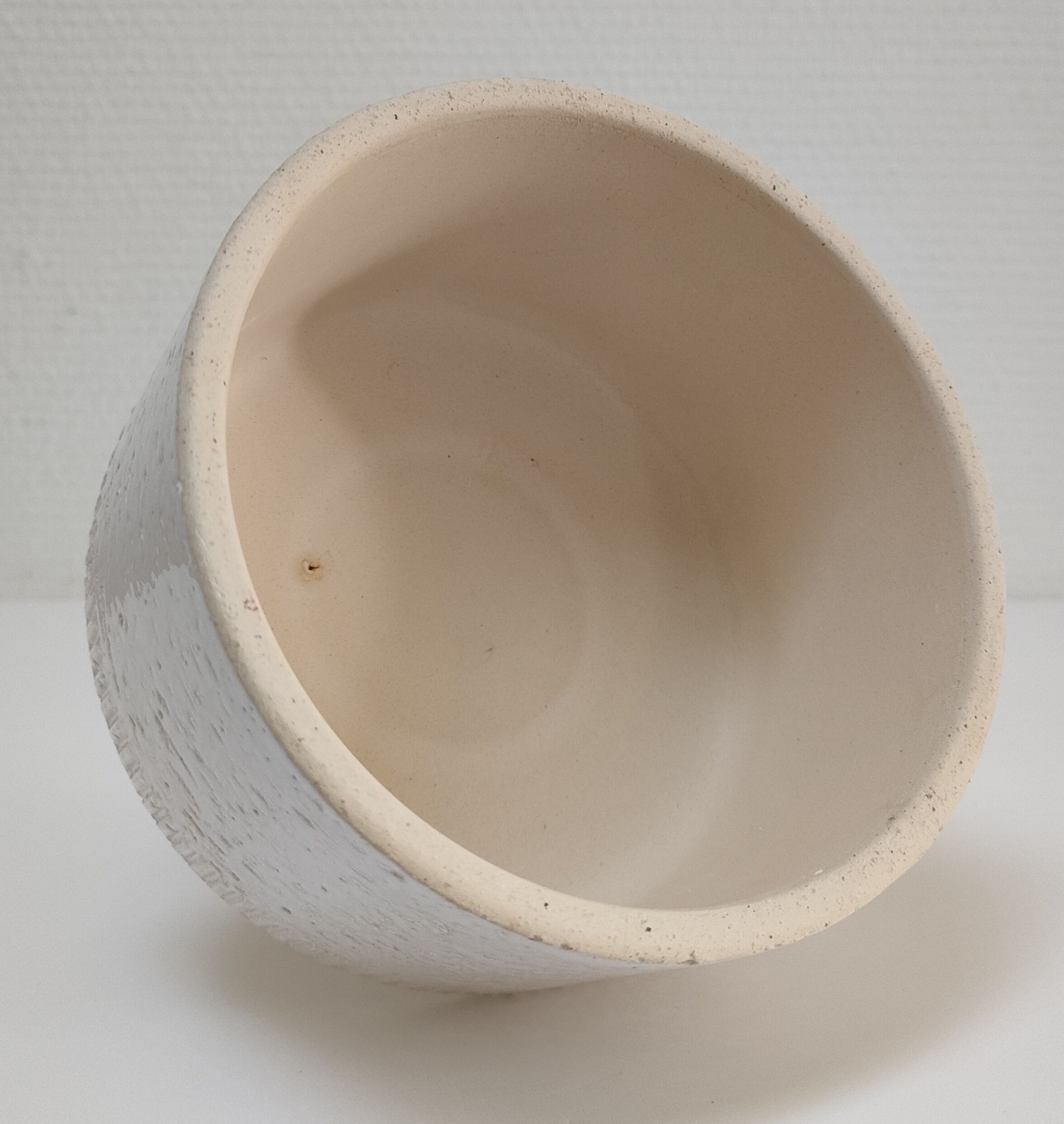 Vase céramique pour ikebana années 70