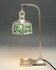 Art Nouveau silver-plated desk lamp, early 20th century