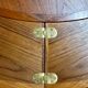 Dyrlund Flip Flap Lotus dining table in teak Denmark 1960
