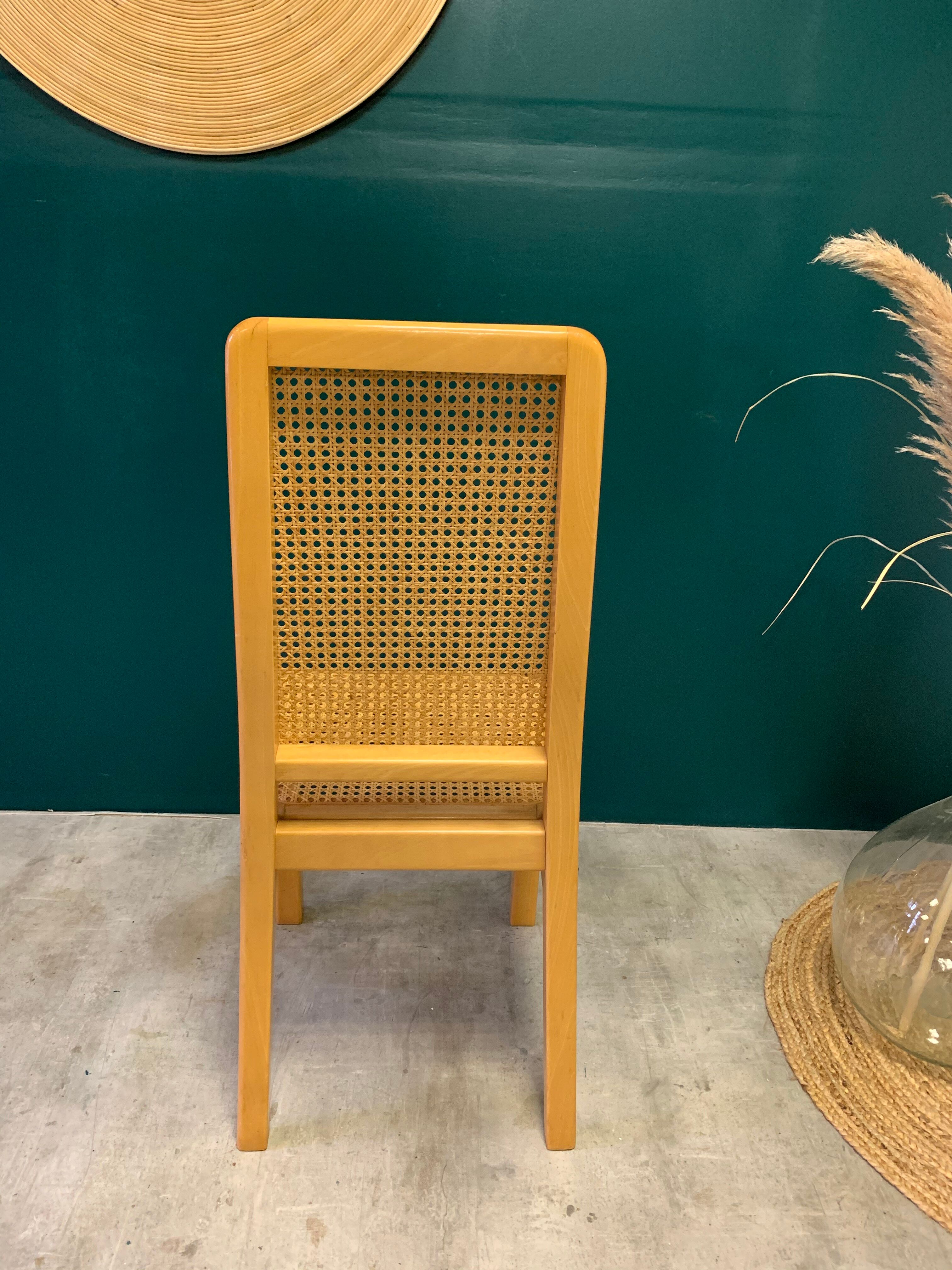 Series of 6 Nordic chairs