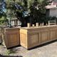 Exceptional antique counter 220 cm