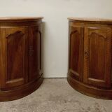 Pair of walnut necks XVIII th