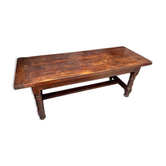 Solid oak farmhouse table